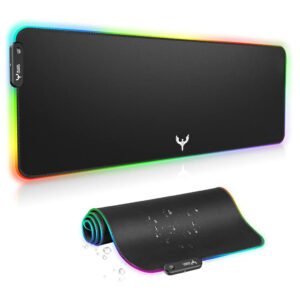 lade Hawks Extra Large RGB Gaming Mouse Pad